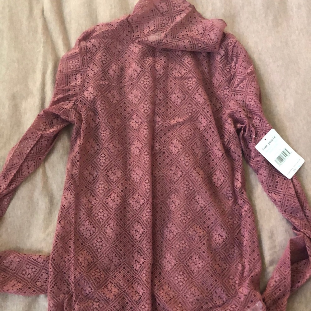 Free people lace turtleneck